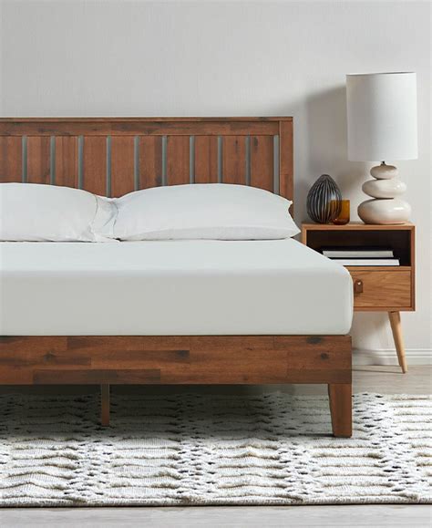 Studio Home Marcus Pine Wood Bed Frame | Temple & Webster