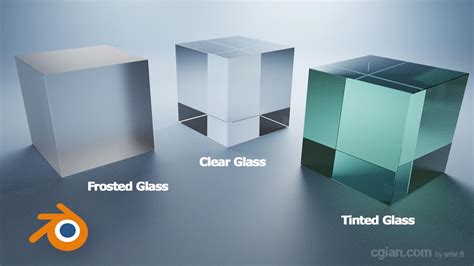 Realistic Transparent Glass Material Shader in Blender