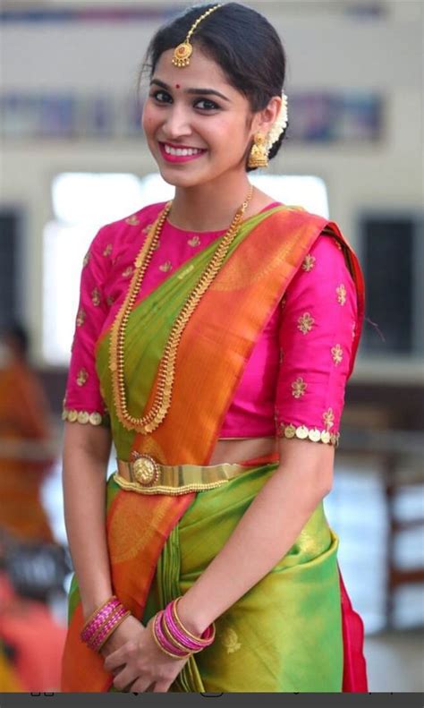 Simple pattu saree blouse back neck designs – What is the latest trend ...