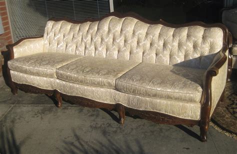 UHURU FURNITURE & COLLECTIBLES: SOLD - French Provincial Sofa - $75