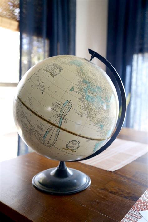 DIY Globe Makeover (Turn A Globe Into Art!) - Love & Renovations