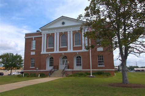 Telfair County Courthouse, 1934, McRae | Vanishing Georgia: Photographs ...