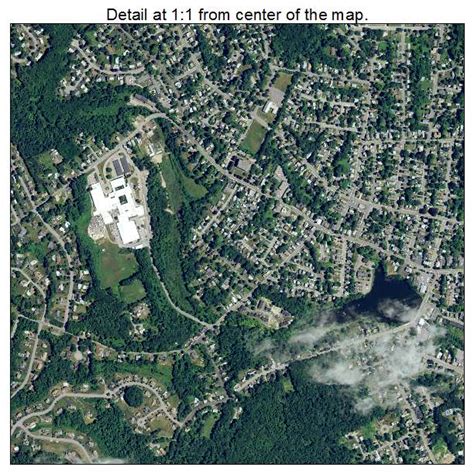 Aerial Photography Map of Leominster, MA Massachusetts