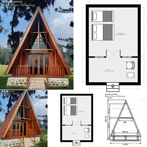 Desain Rumah Segitiga - 47+ Koleksi Gambar