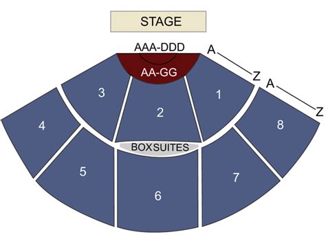 Pacific Amphitheatre, Costa Mesa, CA - Seating Chart & Stage - Costa ...