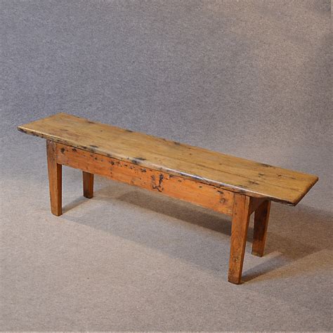 Antique Bench Seat Long Oak Form Pew Quality - Antiques Atlas