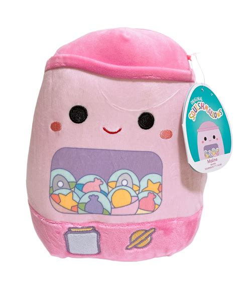 Squishmallows Kellytoy 12" Maline the Pink Claw Machine Plush Doll Toy ...