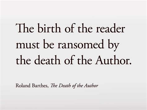 Roland Barthes Death Of Author Pdf