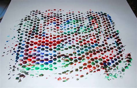 Bubble Wrap Art Prints - Mess for Less