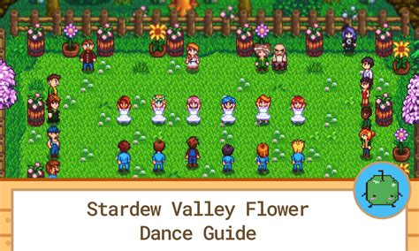 Stardew Valley Flower Dance Guide: Who You Takin' To Prom? - SDew HQ