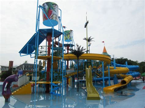 Luar ruangan Permainan Air Playground Water Park, Big Water Rumah 100 ...