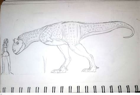 Carnotaurus size comparison by Danschanel on DeviantArt