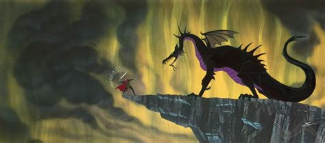 Animation Collection: Original Production Animation Cel of Maleficent ...