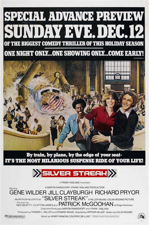 Silver Streak (1976) - Posters — The Movie Database (TMDB)