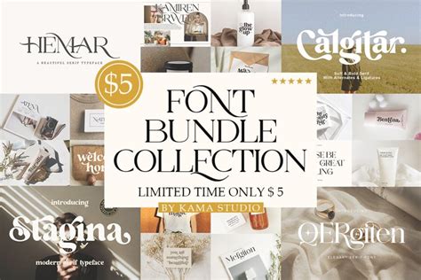 Font Bundle Collection (2448223)