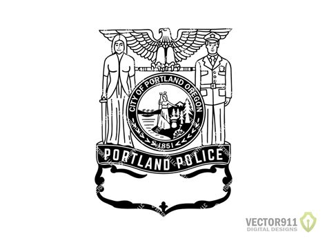 Portland Oregon Police Department Logo, Portland OR City Law ...