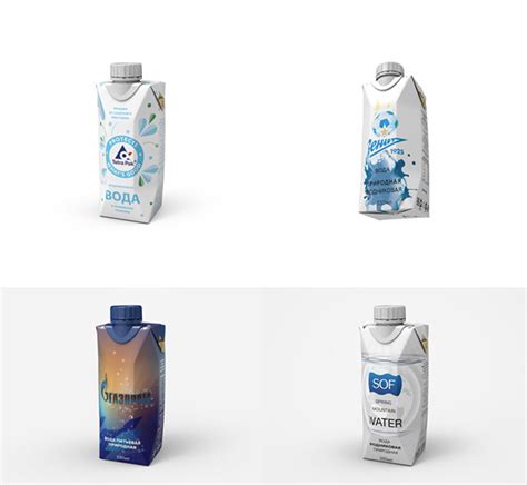 Water packaging design | Private labels on Behance