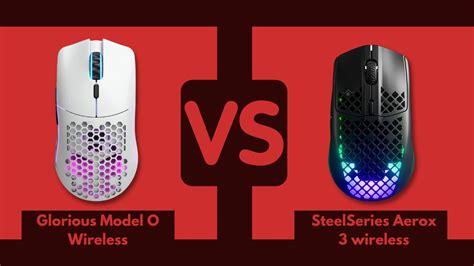 Glorious Model O Wireless vs SteelSeries Aerox 3 wireless: Which is worth?