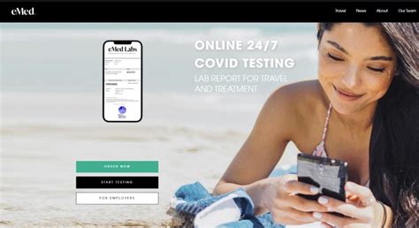 What is Involved in Taking an eMed COVID Test? - The Vacation Wingman