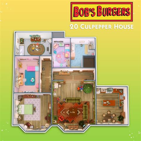 Renovated 20 Culpepper House to Bob's Burgers Apartment 🍔 : r ...