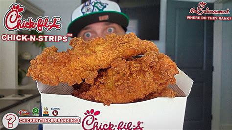 Chick-Fil-A® Chick-n-Strips Review! 🐔🤩 | Chicken Tender Ranking ...