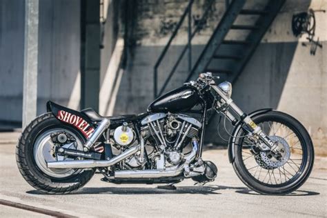 Customized Harley-Davidson motorcycles with Shovelhead engine by ...