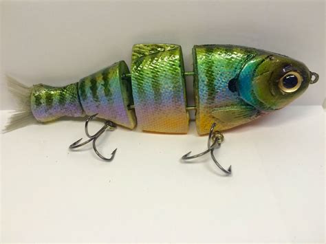 Foiled Bluegill Bullshad Swimbait - Hard Baits - TackleUnderground.com