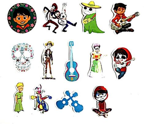 Coco Cute Kids Themed Decal Stickers Assorted Lot of 13 Pieces | eBay