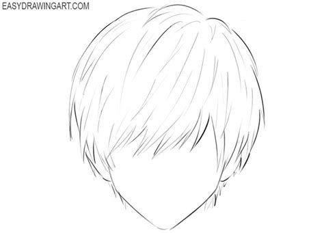 How to Draw Anime Hair Easy | How to draw anime hair, Anime hair, Anime ...