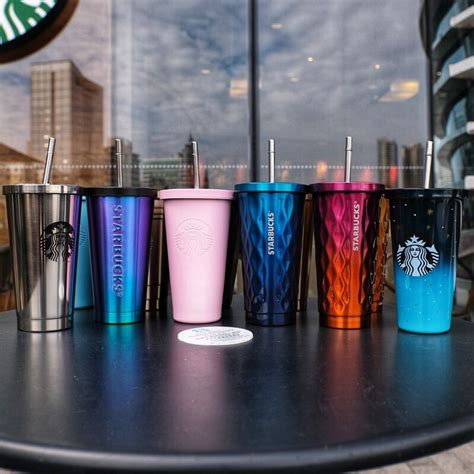 Discount 500ML Starbucks Cup With Straw And Lip Stainless Steel Tumbler ...