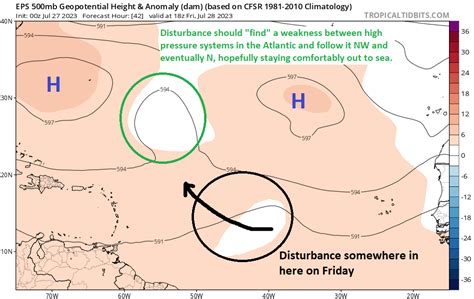 July 27, 2023 Outlook: Odds of the next Atlantic wave developing ...