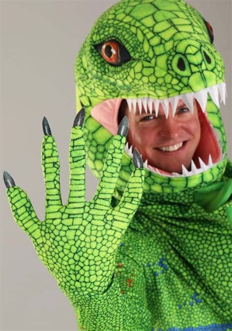 Adult Green Iguana Costume