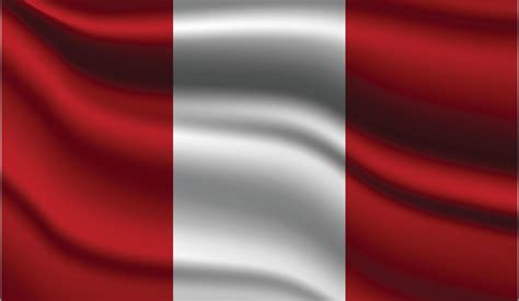 Peru Realistic Modern Flag Design 3810874 Vector Art at Vecteezy