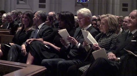 Barbara Bush funeral: Mourners gather at Houston church to pay their ...