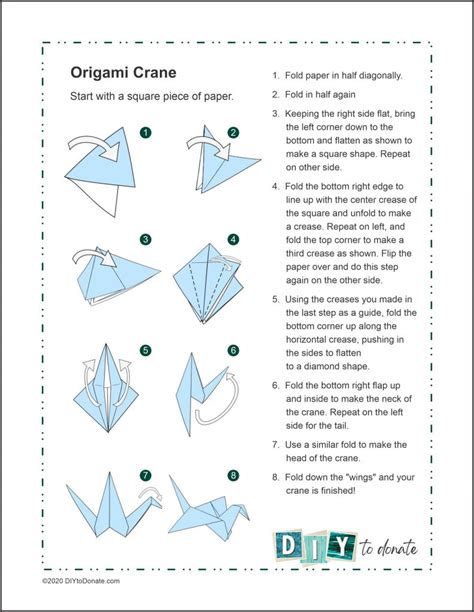 How To Make Origami Crane