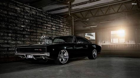 Online crop | HD wallpaper: black muscle car, Fast and Furious, Dodge ...