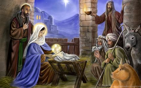 Nativity Scene Wallpaper (44+ images)