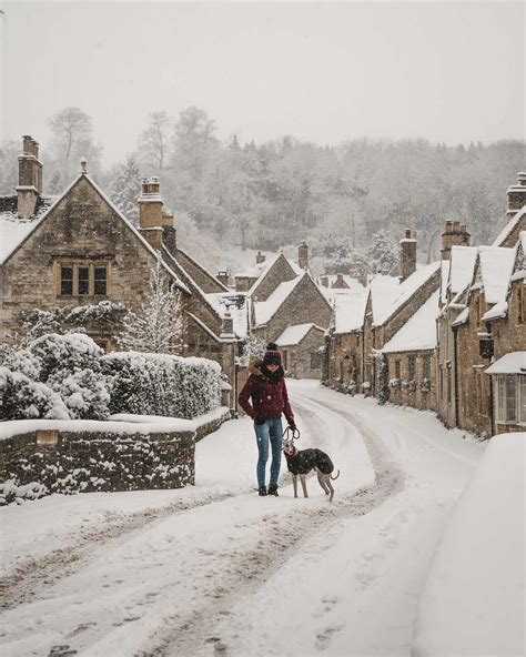 Winter Wonderland in the Cotswolds: English Villages covered in snow ...