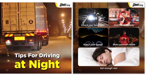 Today we will give you some tips for driving at night | Saat