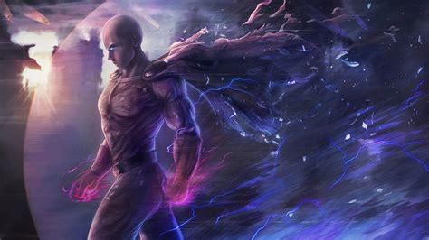 Saitama One Punch Man Artwork Wallpaper,HD Anime Wallpapers,4k ...