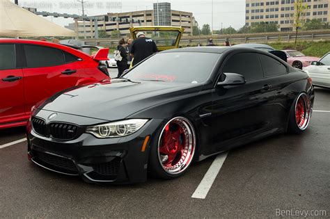 Black BMW M4 with WCI Wheels - BenLevy.com