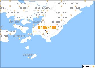 Sandhamn (Sweden) map - nona.net