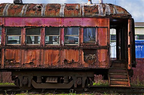 Old Train Car Photograph by Garry Gay