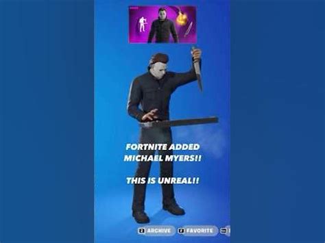 MICHAEL MYERS’ FORTNITE EMOTE IS CRAZY!! #shorts #gaming #fortnite ...