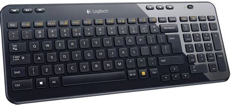 Logitech K360 Wireless Keyboard keyboard German, QWERTZ, Windows® Black ...