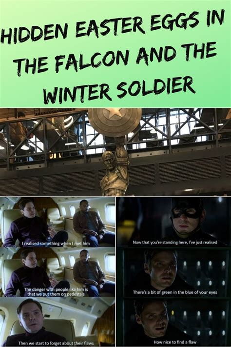 Hidden Easter Eggs In The Falcon And The Winter Soldier | Winter ...