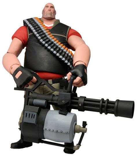 Team Fortress Series 2 – 7″ RED Heavy Action Figure – Case of 6 ...