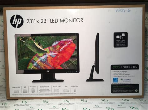 HP 2311X LED LCD Monitor - Data Got Junk