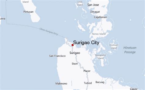 Surigao City Location Guide