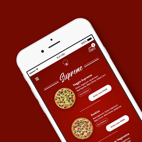 Pizza Hut App UI Design | Behance